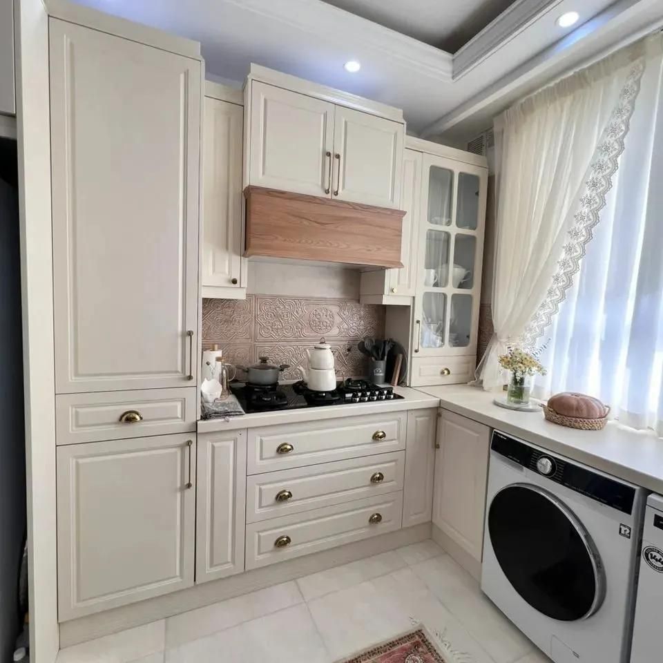 کابینت و کافی بار سفید و رنگ چوب|مصالح و تجهیزات ساختمان|چهاردانگه (تهران), |دیوار
