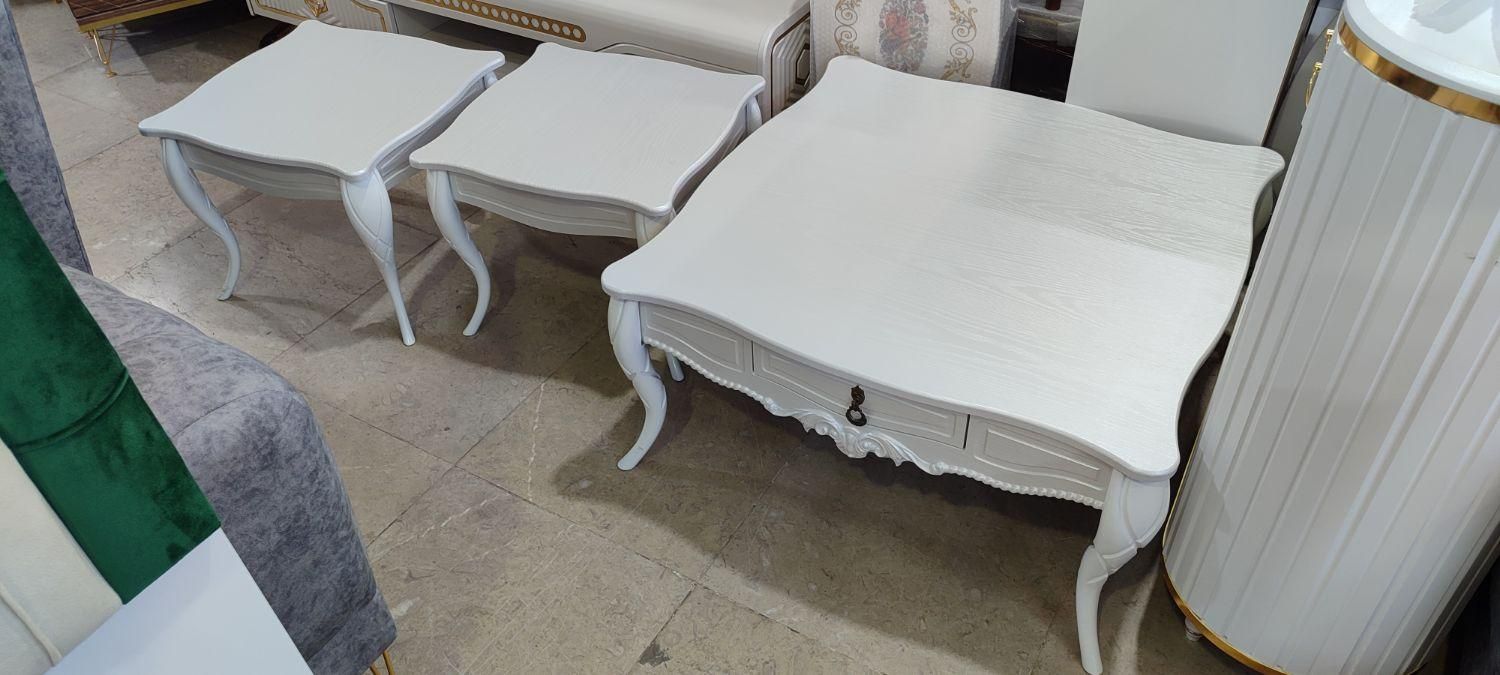 میز جلو مبلی/ عسلی دو تا هم ارتفاع مدل آروین|مبلمان خانگی و میز عسلی|اردبیل, |دیوار