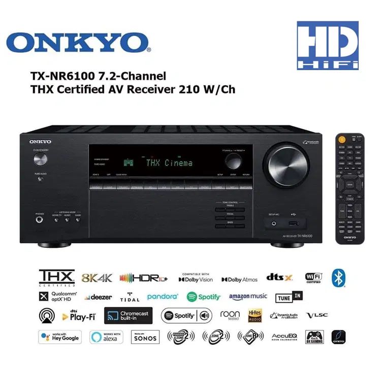 آمپلی‌فایر انکیو Onkyo TX-NR6100|سیستم صوتی خانگی|تهران, کاشانک|دیوار