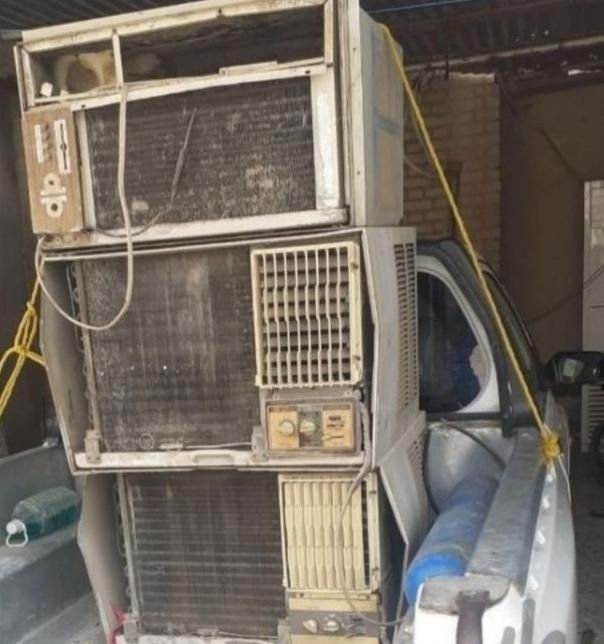 فروختم کولر پنجره ای اوراقی خراب خریدار|کولر گازی و فنکوئل|بندر ماهشهر, |دیوار