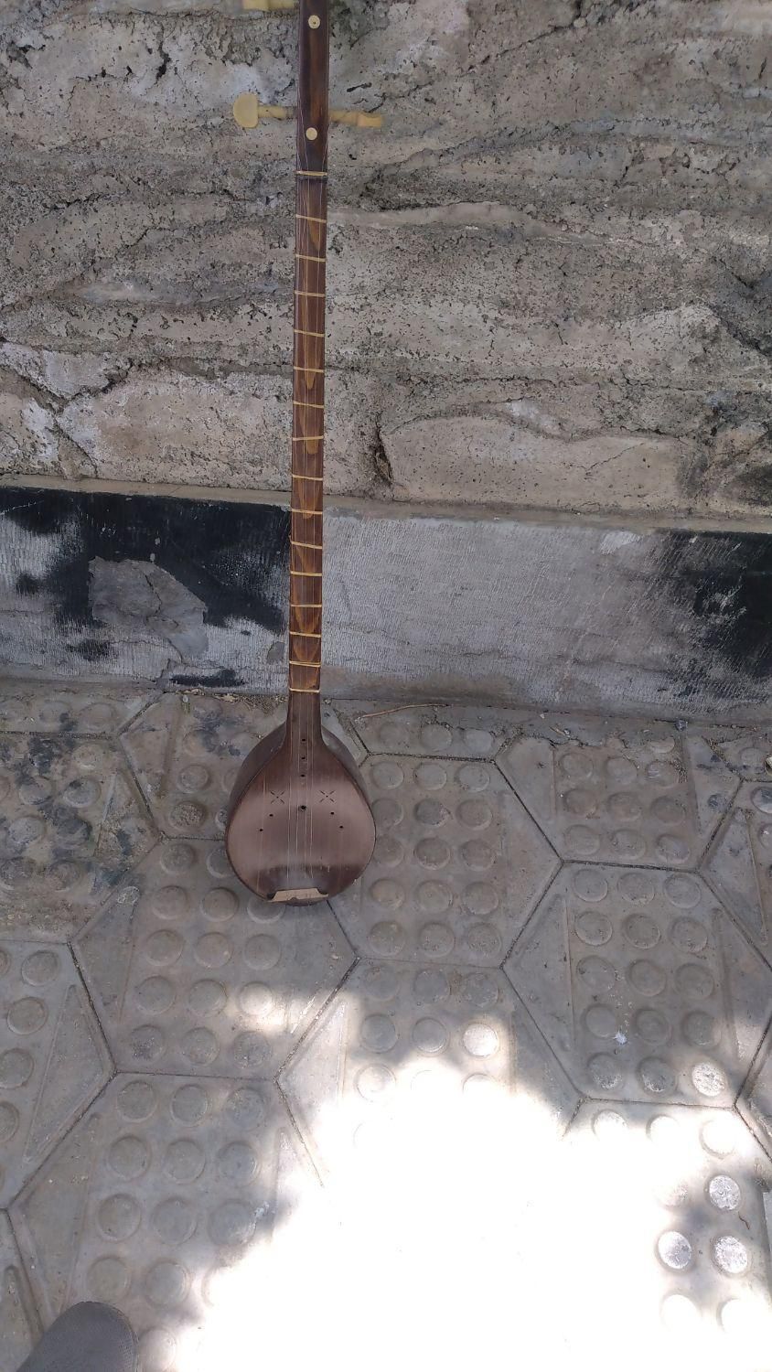 یک عدد چوب کاسه ای ستار|سازهای سنتی|قزوین, |دیوار