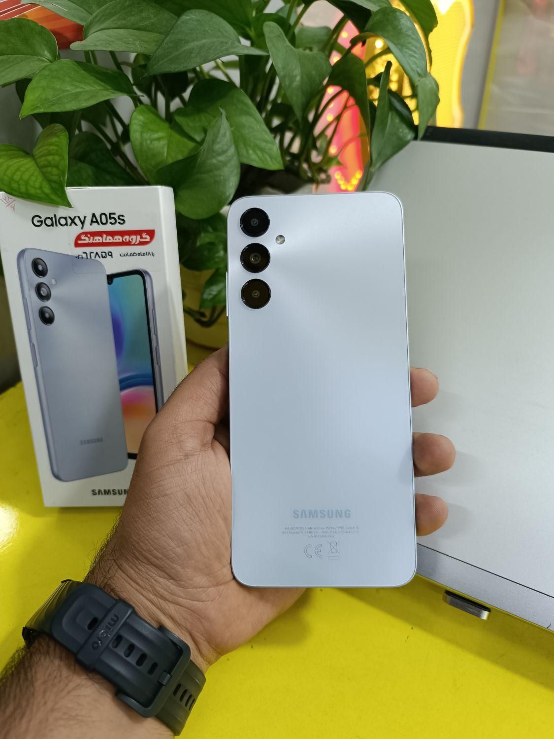 سامسونگ Galaxy A05sبا طلا سفته حافظهٔ ۱۲۸ گیگابایت|موبایل|مشهد, طلاب|دیوار