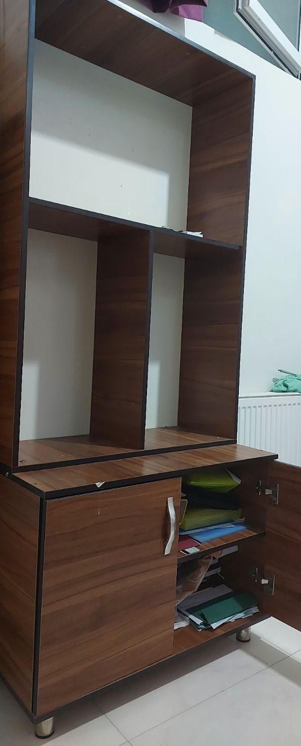 کمد و کتابخانه|کتابخانه، شلف، قفسه‌های دیواری|زنجان, |دیوار