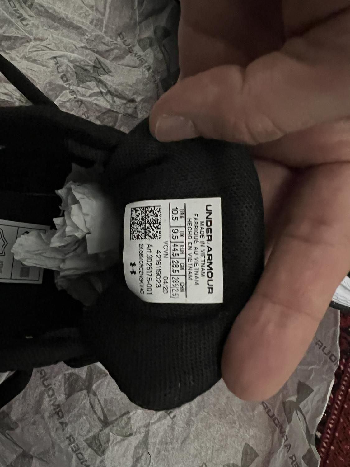 کفش ورزشی رانینگ برند UNDER ARMOUR سایز ۴۴/۵|تجهیزات ورزشی|تهران, شهران جنوبی|دیوار