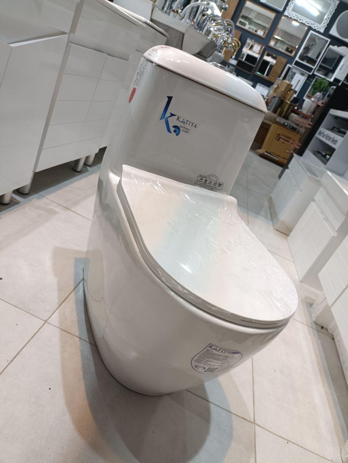 توالت فرنگی کاتیا مدل ژئوکات٪کاسه توالت|لوازم سرویس بهداشتی|پردیس, |دیوار