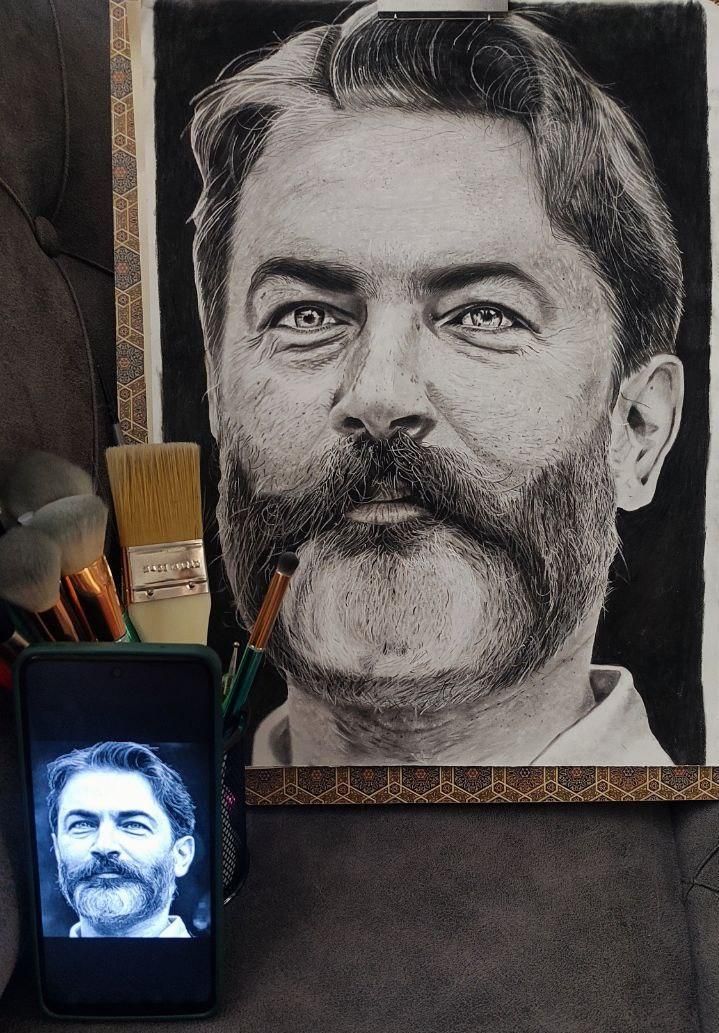 آموزش نقاشی طراحی رنگروغن سیاه قلم، مربی کودک خط|خدمات آموزشی|مشهد, آزادشهر|دیوار