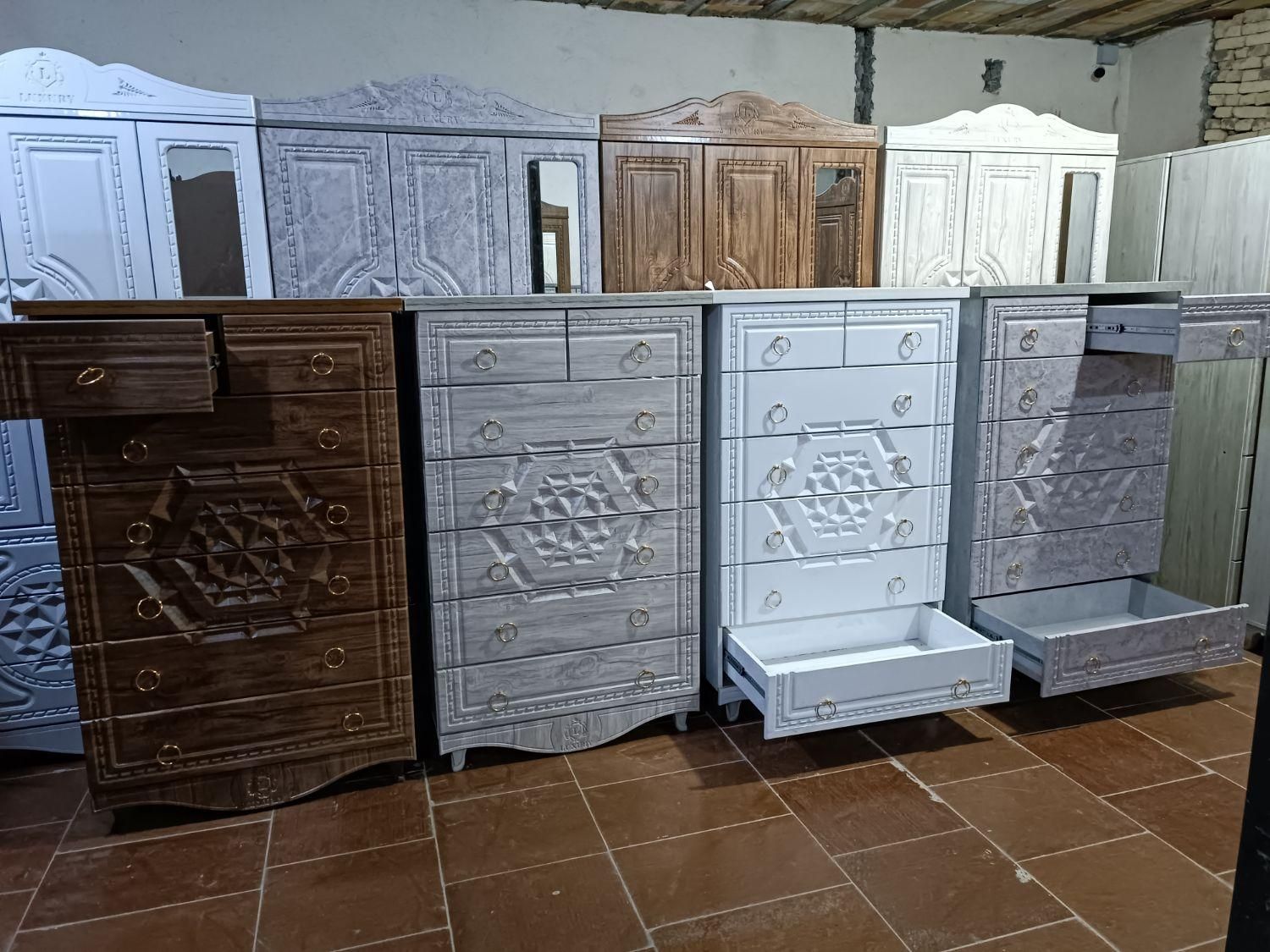 دراور وکیوم ،کمد ،میزآرایش وکیوم طرح ستاره|جاکفشی، کمد، دراور|یزد, |دیوار