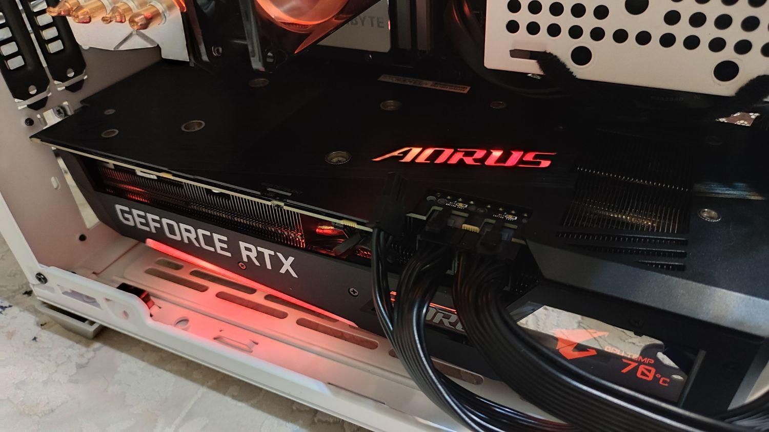 کارت گرافیک gigabyte rtx 3060ti Aorus Master در حد|قطعات و لوازم جانبی رایانه|تهران, سعادت‌آباد|دیوار