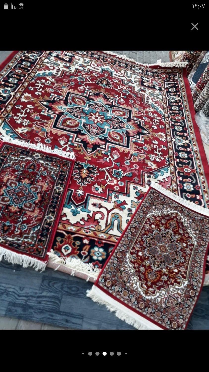 فرش هریس آشپز خانه  سایز ۳×۳ مربع ۵۰۰شانه|فرش|تبریز, |دیوار