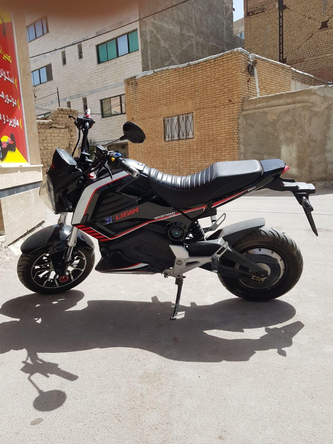 موتور برقی لیفان ۲۰۰۰وات کم کار|موتورسیکلت|بجنورد, |دیوار