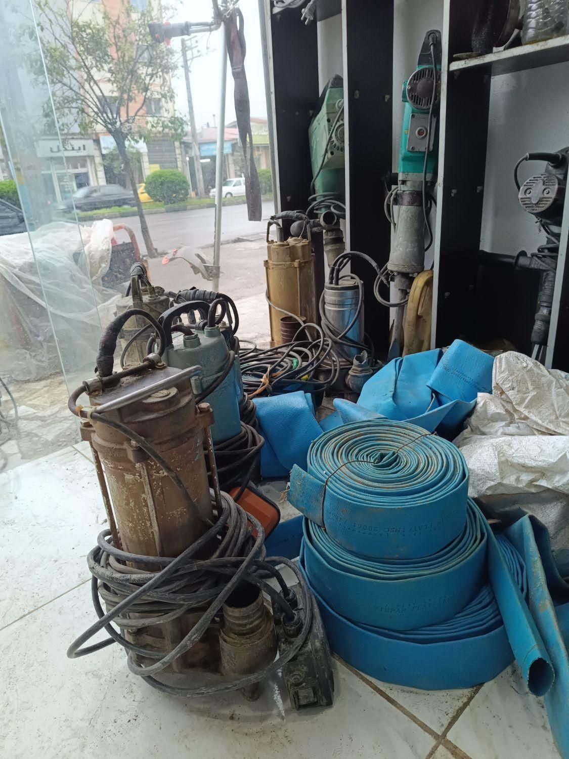 انواع کفکش لجنکش پمپ آب روبین موشکی 1و2|ماشین‌آلات صنعتی|رشت, معلولین|دیوار