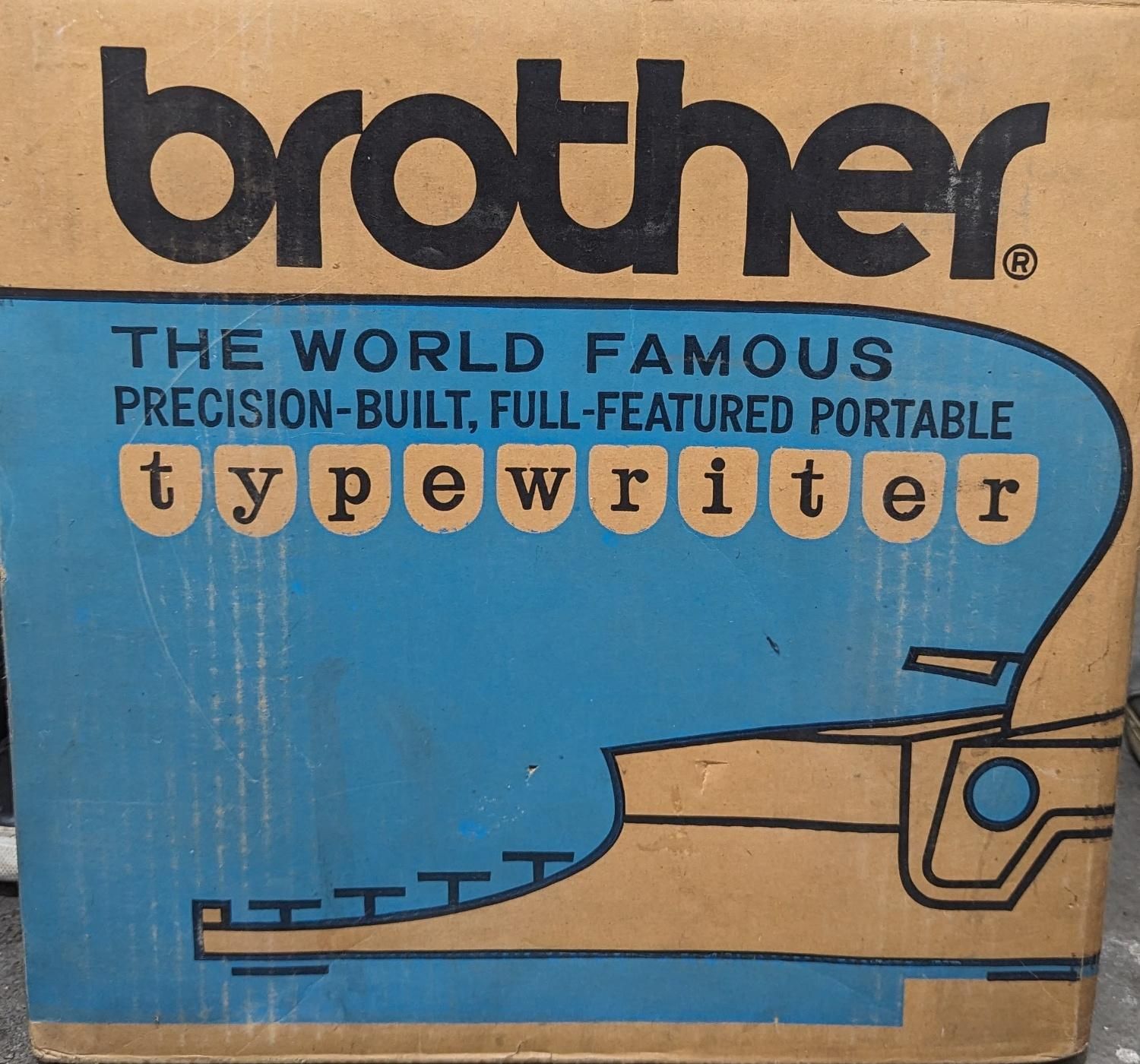 دستگاه تایپ brother (ماشین تحریر برادر) آکبند|کلکسیون اشیاء عتیقه|تهران, ستارخان|دیوار