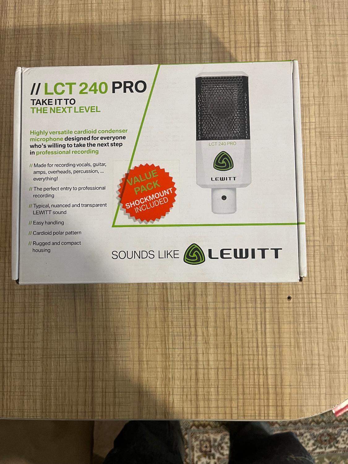 میکروفون کاندنسر Lewitt LCT 240 pro|صوتی و تصویری|بوکان, |دیوار