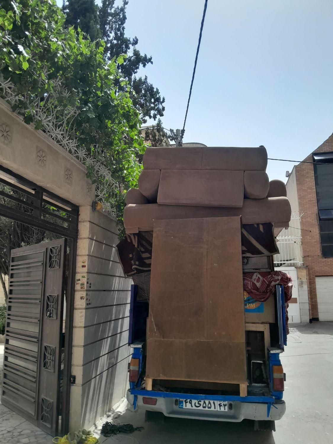 وانت تلفنی حمل ونقل وانت بار اثاث کشی کارگراثاث|خدمات حمل و نقل|اصفهان, کشاورزی|دیوار
