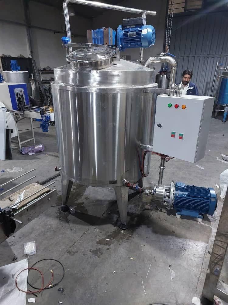 هموژن/هموژنایزر/مخزن/میکسر|ماشینآلات صنعتی|قدس, معادن شن و ماسه|دیوار