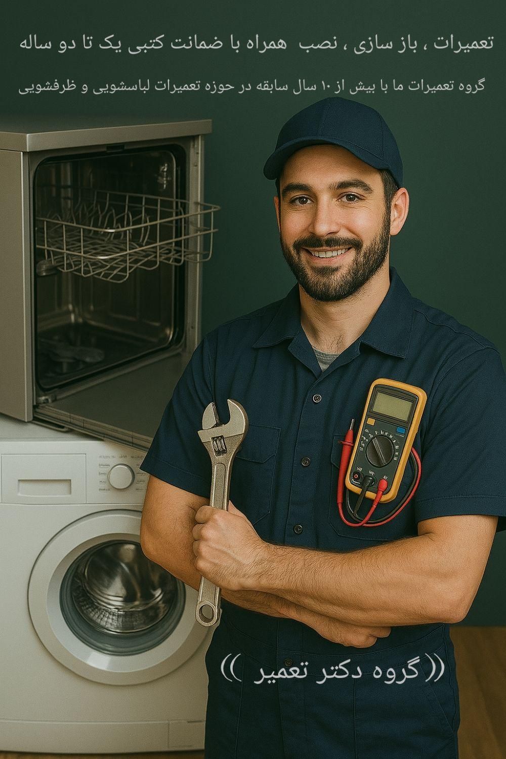 نمایندگی تعمیرات تخصصی لباسشویی و ظرفشویی در منزل|خدمات پیشه و مهارت|نیشابور, شهرک جانبازان|دیوار