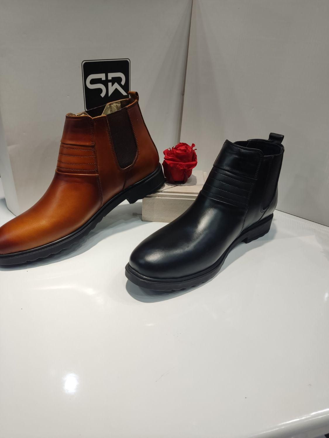 بوت نیم بوت تمام چرم فقط چرم گاوی اردلان بیرانوند|کیف، کفش، کمربند|خرمآباد, |دیوار