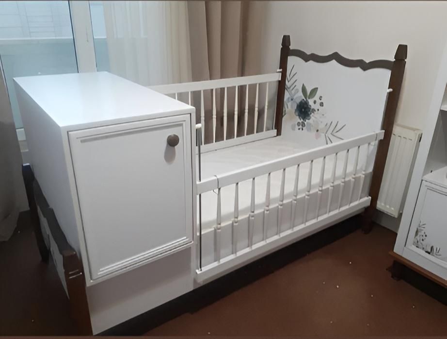 سرویس خواب نوزاد لیلیوم|تخت و سرویس خواب|کرمان, |دیوار