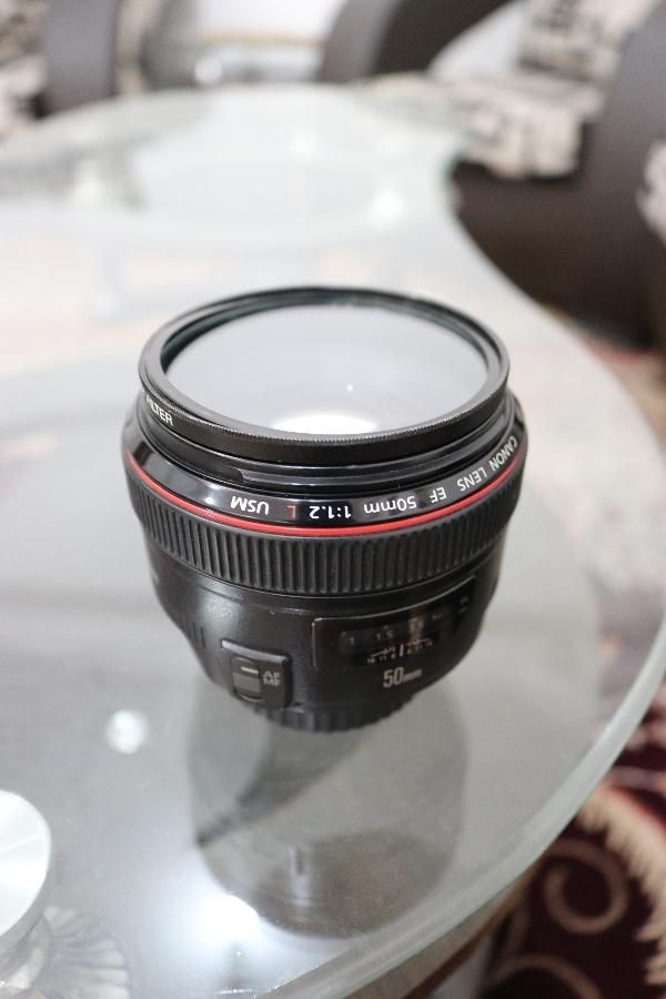 لنز 50 canon|دوربین عکاسی و فیلم‌برداری|تبریز, |دیوار