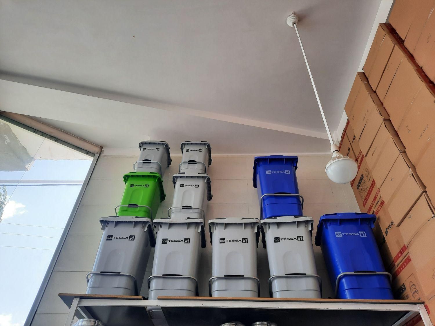 سطل آشغال سطل زباله زمین شوی نخی جارو خاک انداز|لوازم نظافت|زنجان, |دیوار