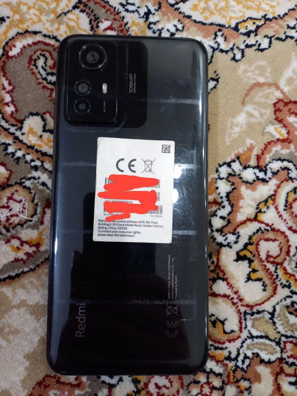 شیائومی Redmi Note 12S با حافظهٔ ۲۵۶ گیگابایت|موبایل|کرج, کمال‌شهر|دیوار