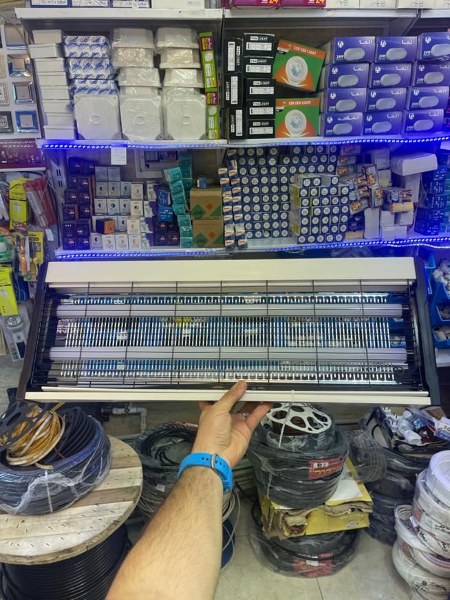 حشره کش برقی قوی ۱۵ وات|سایر لوازم برقی|رشت, دباغیان|دیوار