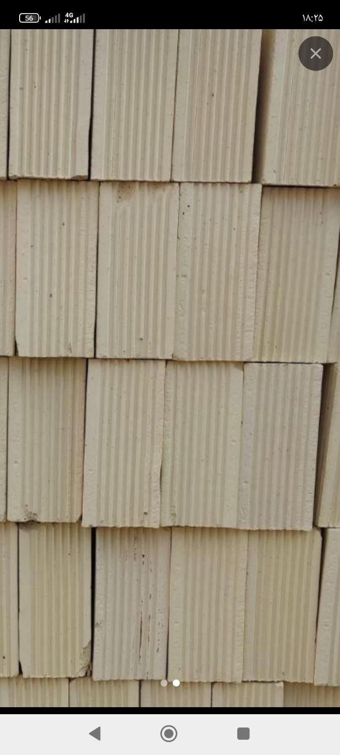 اجر سفال ولفتون و زبره ،بلوک سفالی ،پنل گچی|مصالح و تجهیزات ساختمان|شاهینشهر, گزبرخوار|دیوار