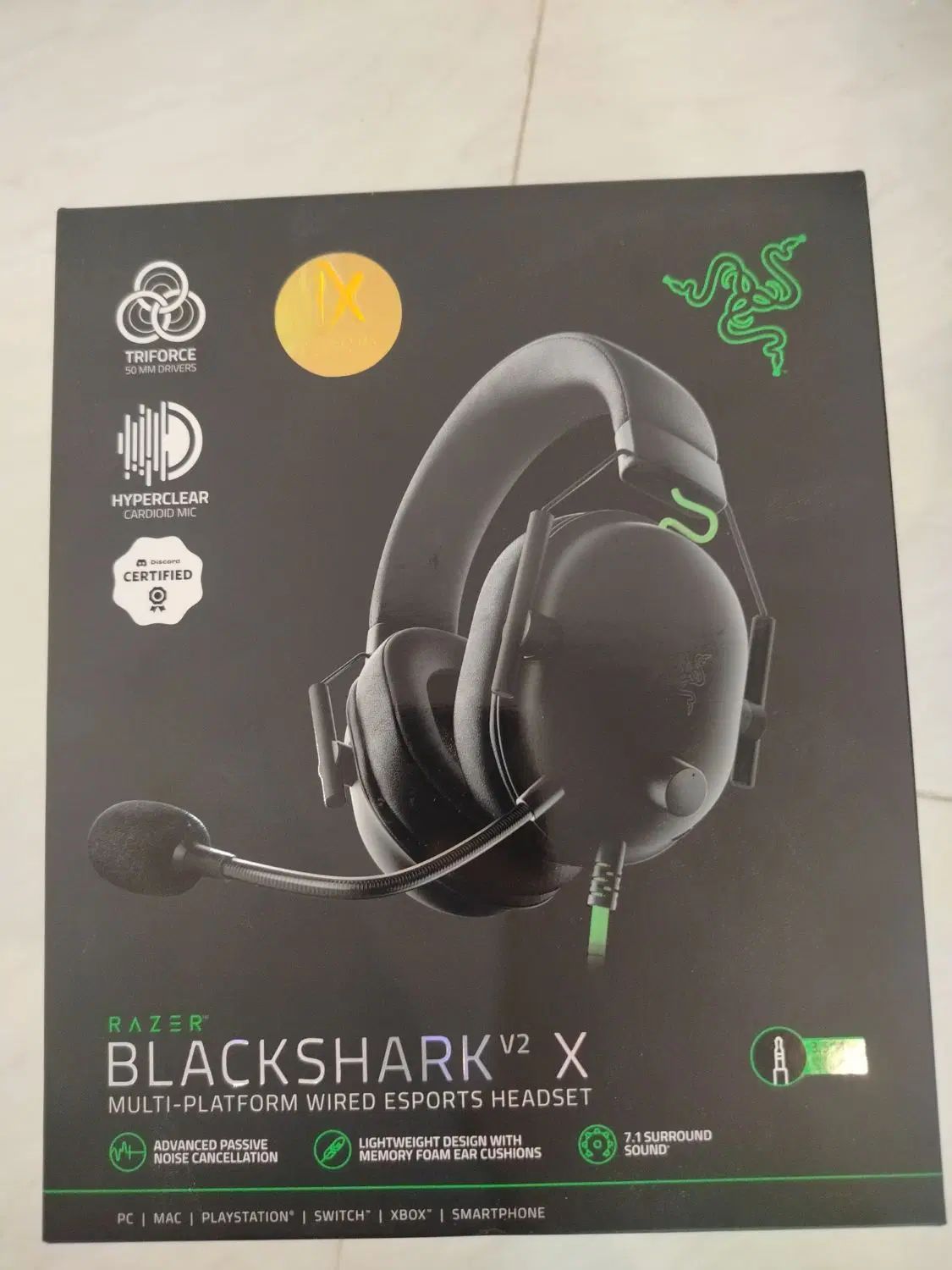 هدست گیمینگ ریزر Blackshark V2 X اکبند با گارانتی|کنسول، بازی ویدئویی و آنلاین|تهران, خرمشهر|دیوار