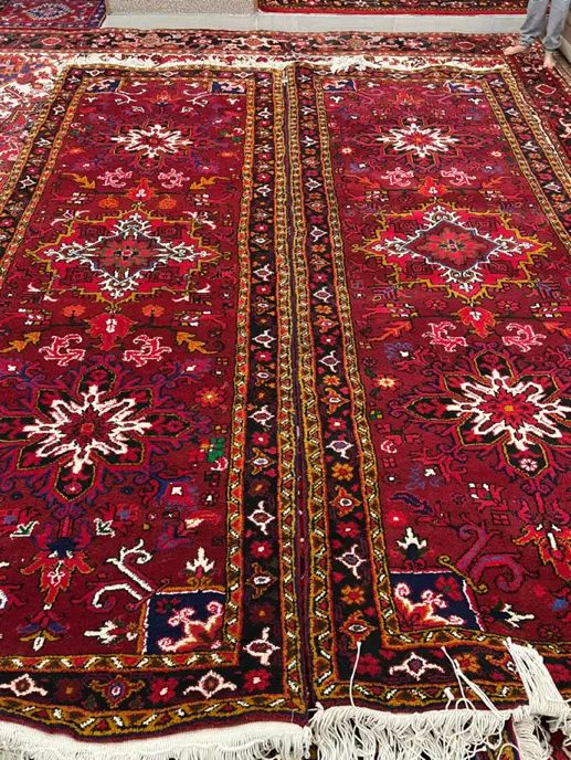یک جفت فرش دستبافت کناره بارماخ توخوش ۱۲۲ در ۳۲۰|فرش|تبریز, |دیوار