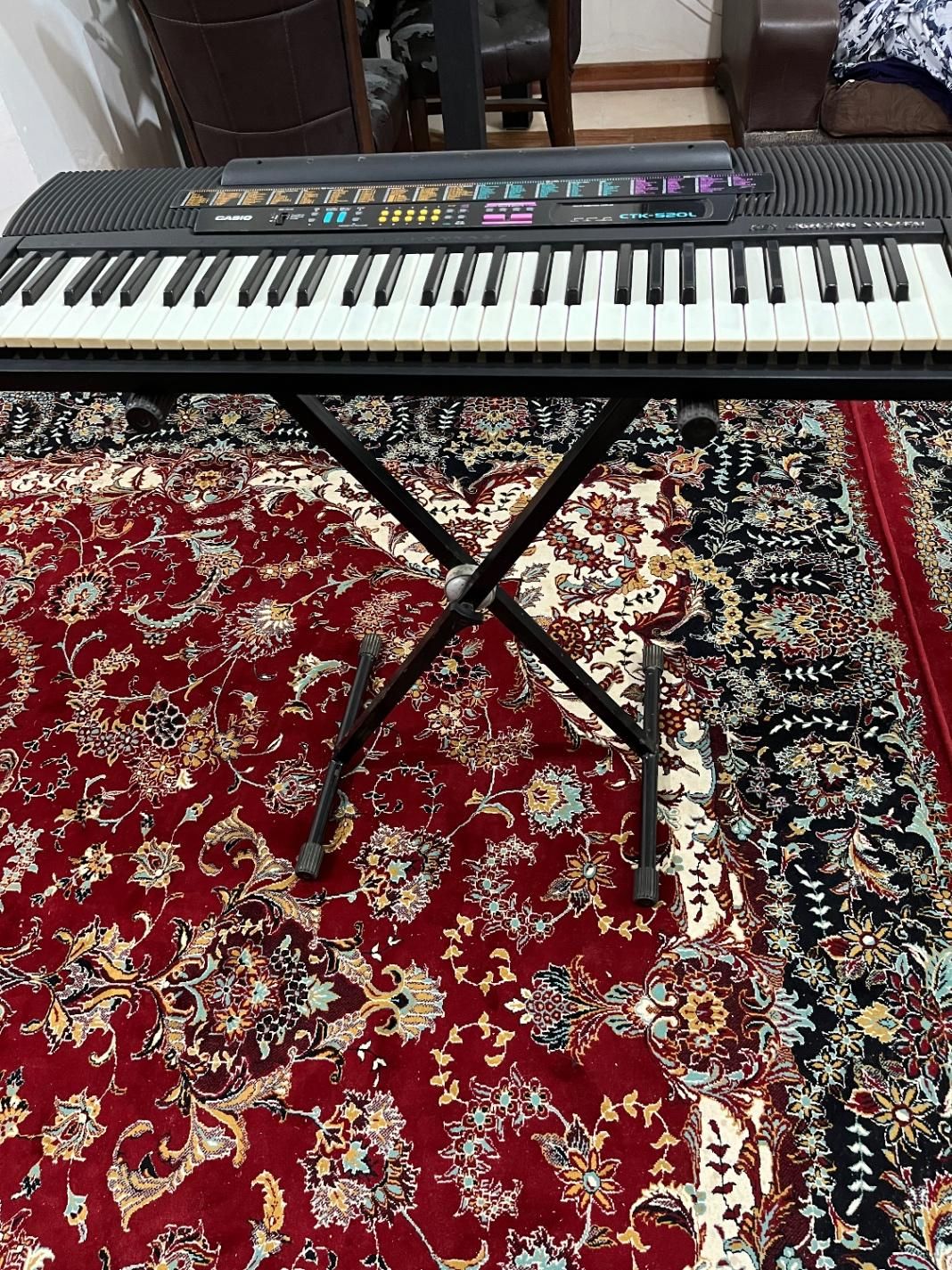 ارگ CASIO CTK-520L|پیانو، کیبورد، آکاردئون|زاهدان, |دیوار