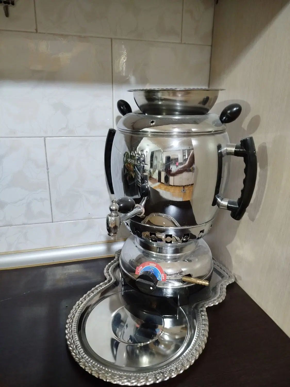 سماور ارکیده نو استفاده نشده داخل کارتن|سماور، چای‌ساز، قهوه‌ساز|سرپل ذهاب, |دیوار