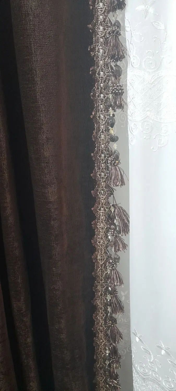 یک جفت دستک پرده مخمل|پرده، رانر، رومیزی|مشهد, کشاورز|دیوار