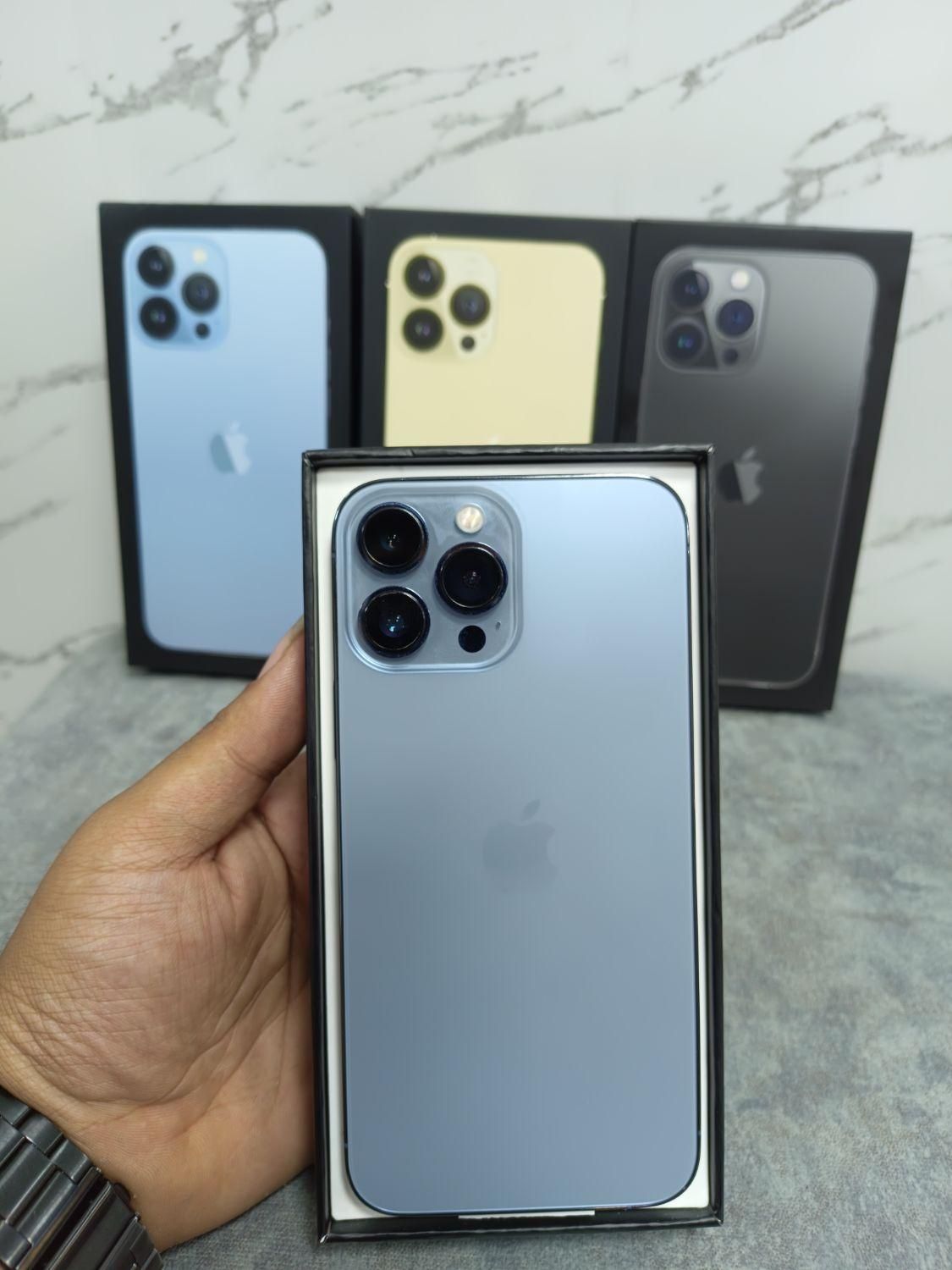 اپل iPhone 13 Pro Max با حافظهٔ ۲۵۶ گیگابایت|موبایل|قم, نیروگاه|دیوار
