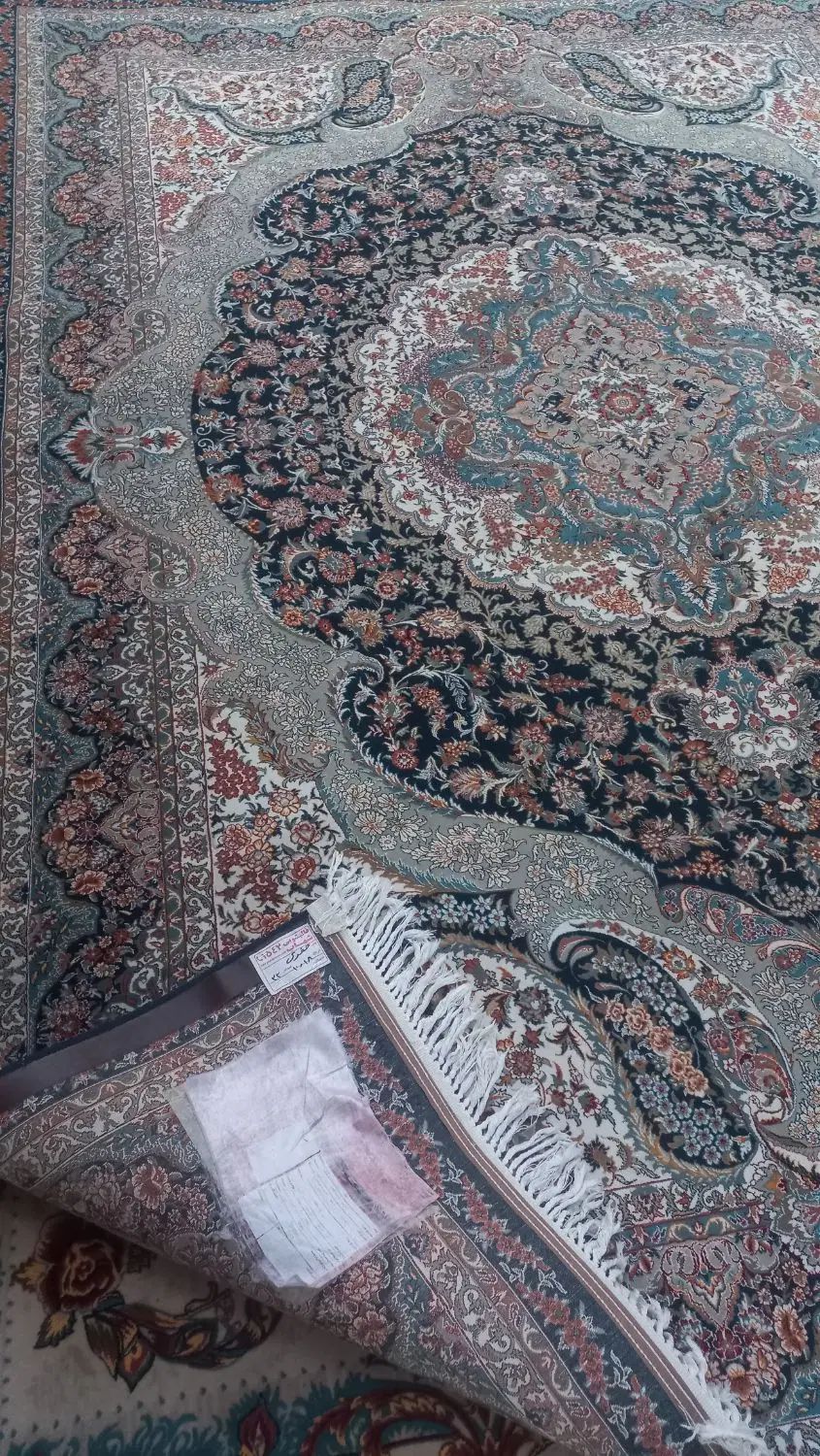۱تخته ۹متری ۱۰۰۰شانه ۳۰۰۰تراکم نخ اصل اکرولیک|فرش|تهران, فلاح|دیوار