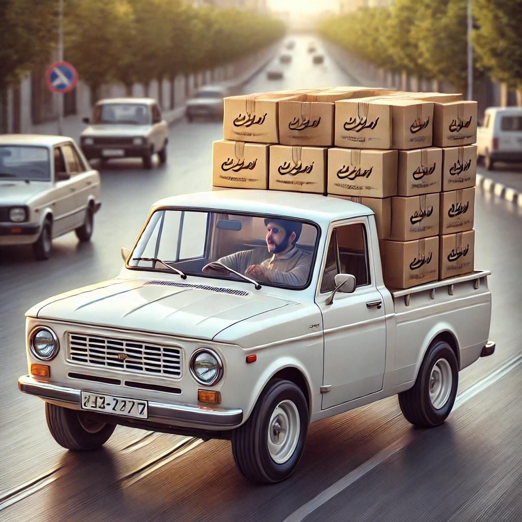 حمل بار/تخلیه نخاله/وانت بارکرایه،تلفنی/اسباب کشی|خدمات حمل و نقل|اصفهان, لاله|دیوار
