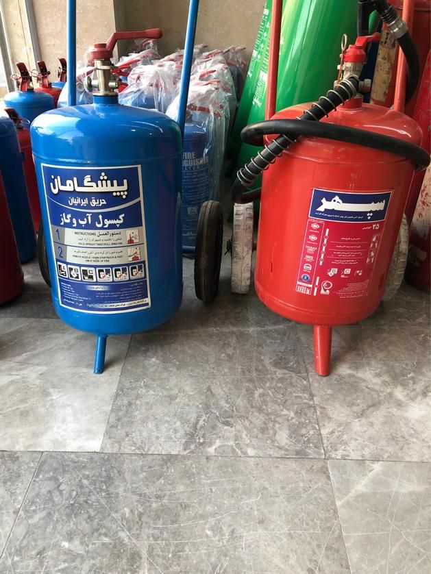 کپسول اتش نشانی/کپسول انشنشانی|ابزارآلات|قرچک, شهرک صنعتی قرچک|دیوار