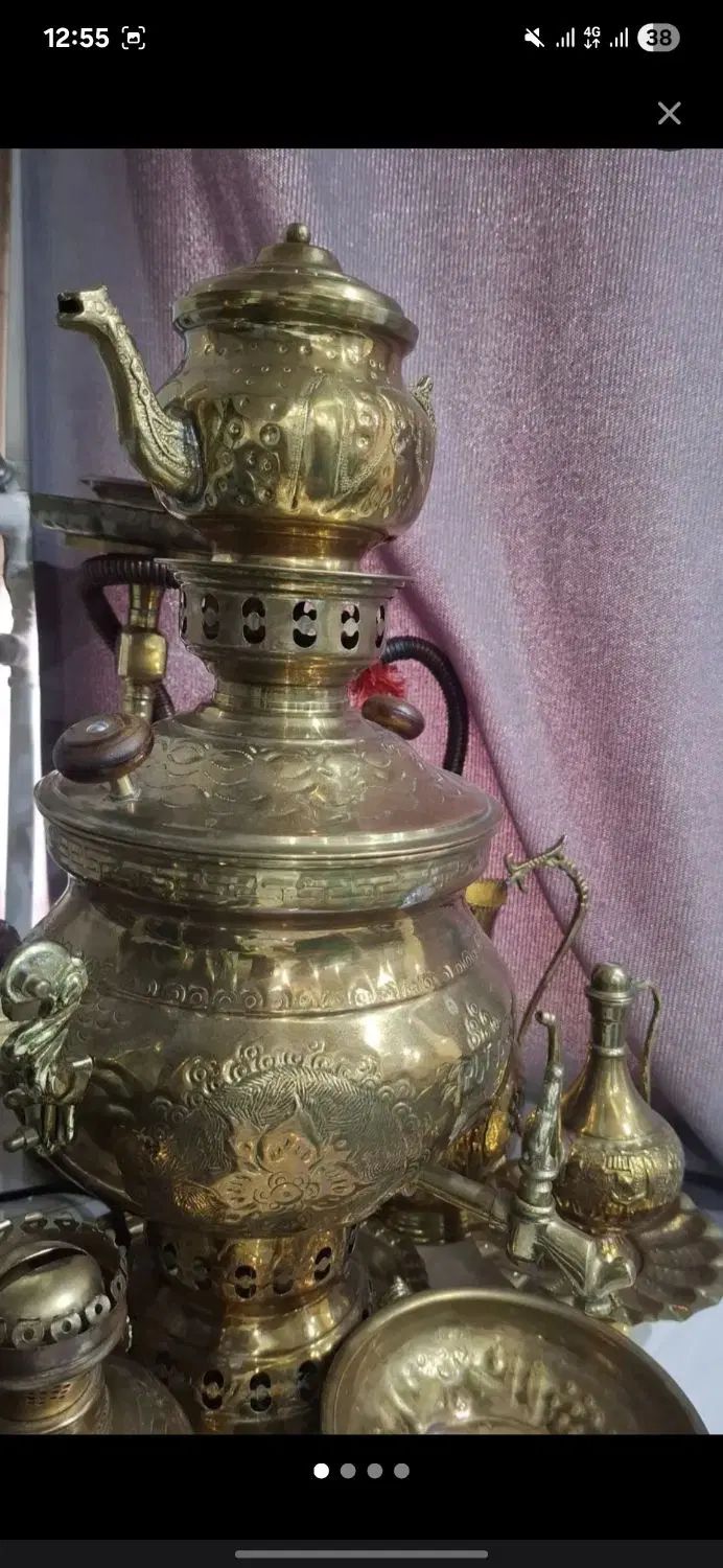 سماور ذغالی و متعلقات|سماور، چای‌ساز، قهوه‌ساز|تهران, تهرانپارس شرقی|دیوار