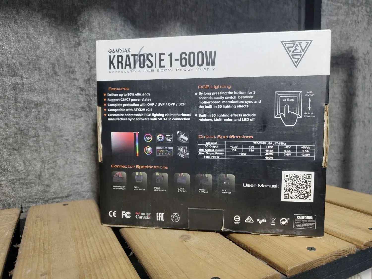 پاور کامپیوتر گیمینگ گیم دیاس کریتوس kratos 600w|قطعات و لوازم جانبی رایانه|تهران, والفجر|دیوار