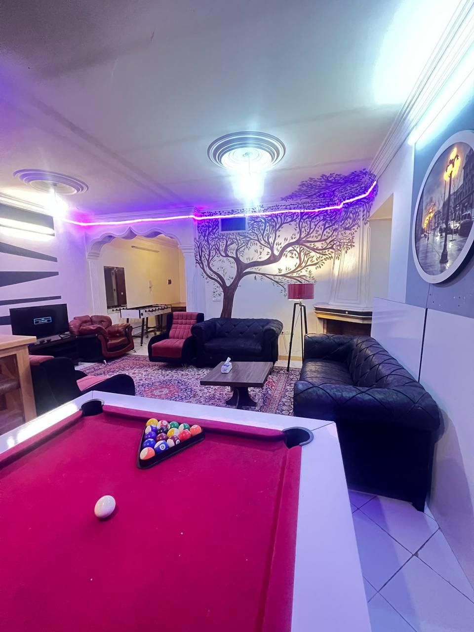 سوییت دربست شیک فول امکانات با بیلیارد|اجارهٔ کوتاهمدت آپارتمان و سوئیت|مشهد, کلاهدوز|دیوار