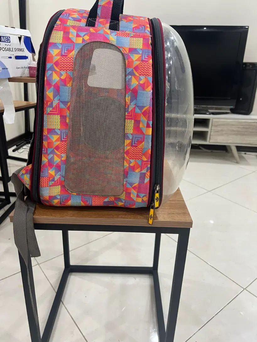 کوله پشتی فضایی پارک دار سگ و گربه|لوازم جانبی حیوانات|تهران, چیتگر شمالی|دیوار