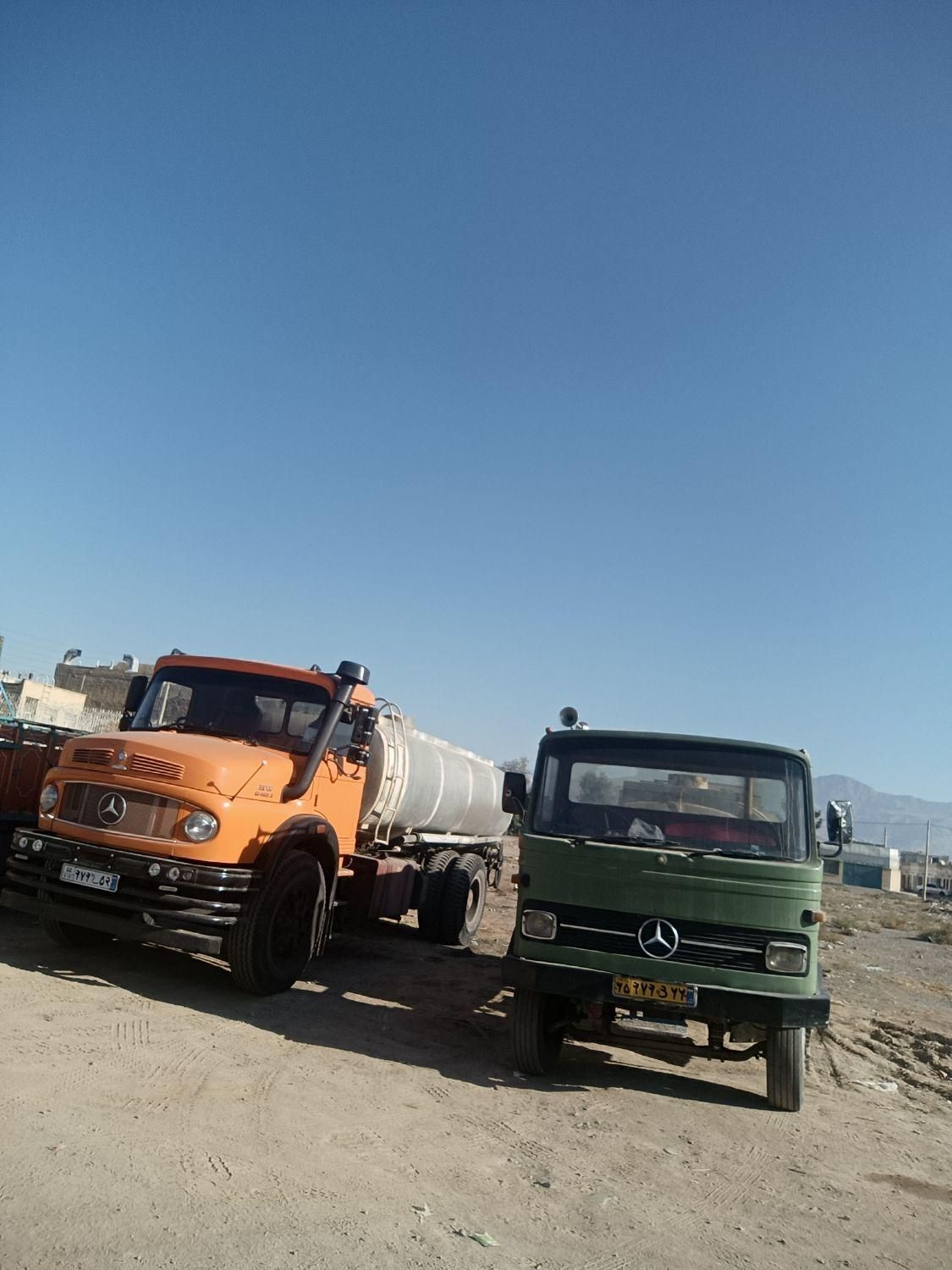 آبرسانی با تانکر خاور و بنز تک|خدمات حمل و نقل|کاشان, فاز ۱ ناجی آباد|دیوار