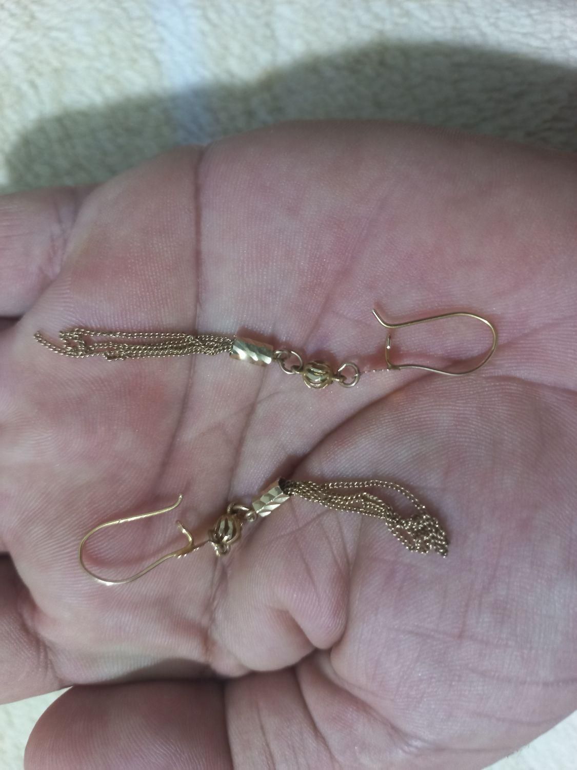 ۱۳گرم طلا ۷ درصد بالای تابلو|جواهرات|شیروان (خراسان), |دیوار