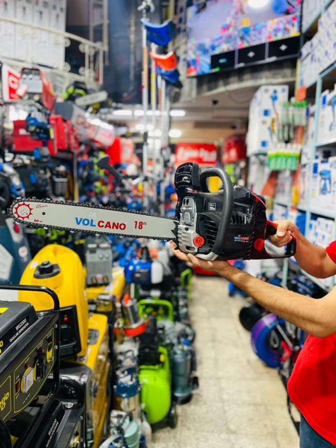 (چک) اره درخت بنزینی ۴۵ سانت ولکانو گارانتی دار|ماشینآلات صنعتی|مراغه, |دیوار