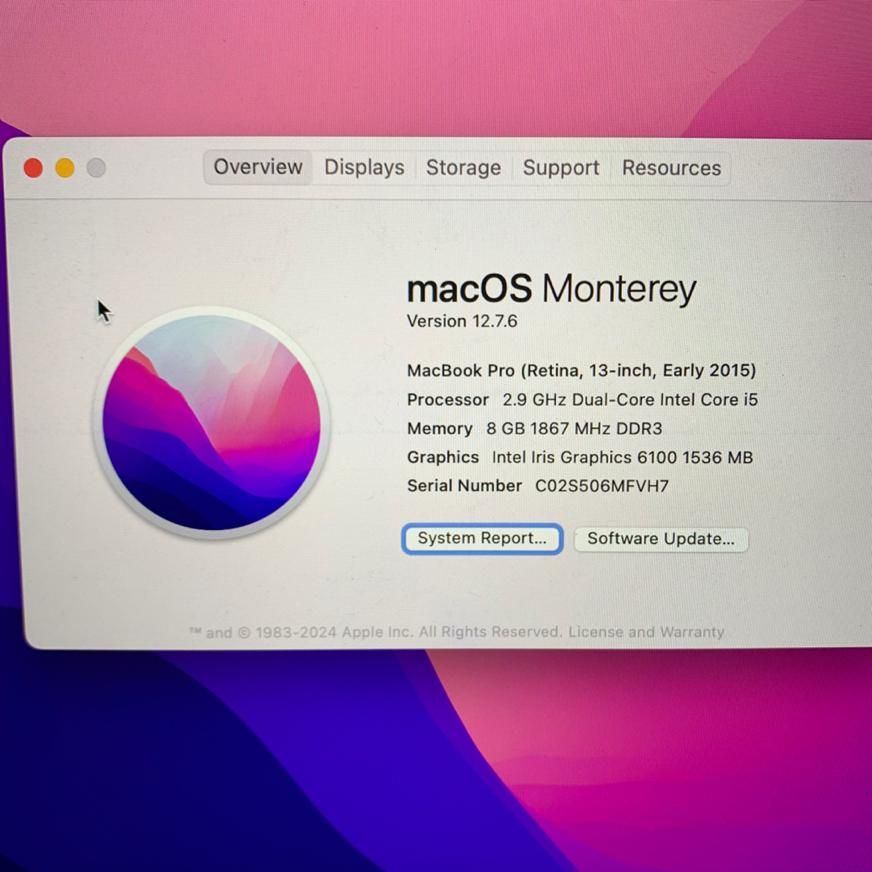 macbook pro 13inch 2015 retina|رایانه همراه|کرمانشاه, |دیوار