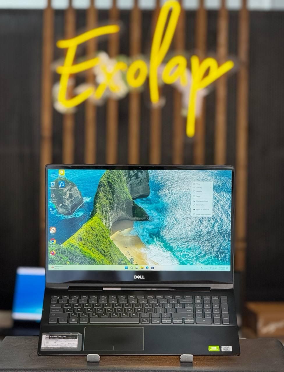 لپ تاپ Dell Inspiron 7591 صفحه 4kلمسی چرخشی با قلم|رایانه همراه|یزد, |دیوار
