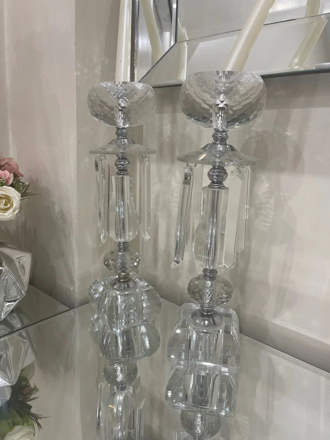 لوستر شیشه ای|لوستر و چراغ آویز|تهران, نیروی هوایی (پیروزی)|دیوار