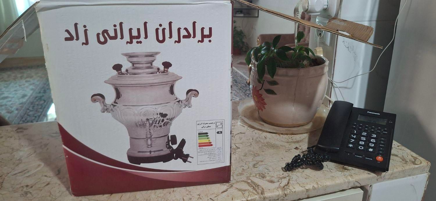 سماور برقی ۸ لیتری  نو|سماور، چای‌ساز، قهوه‌ساز|سردشت, |دیوار