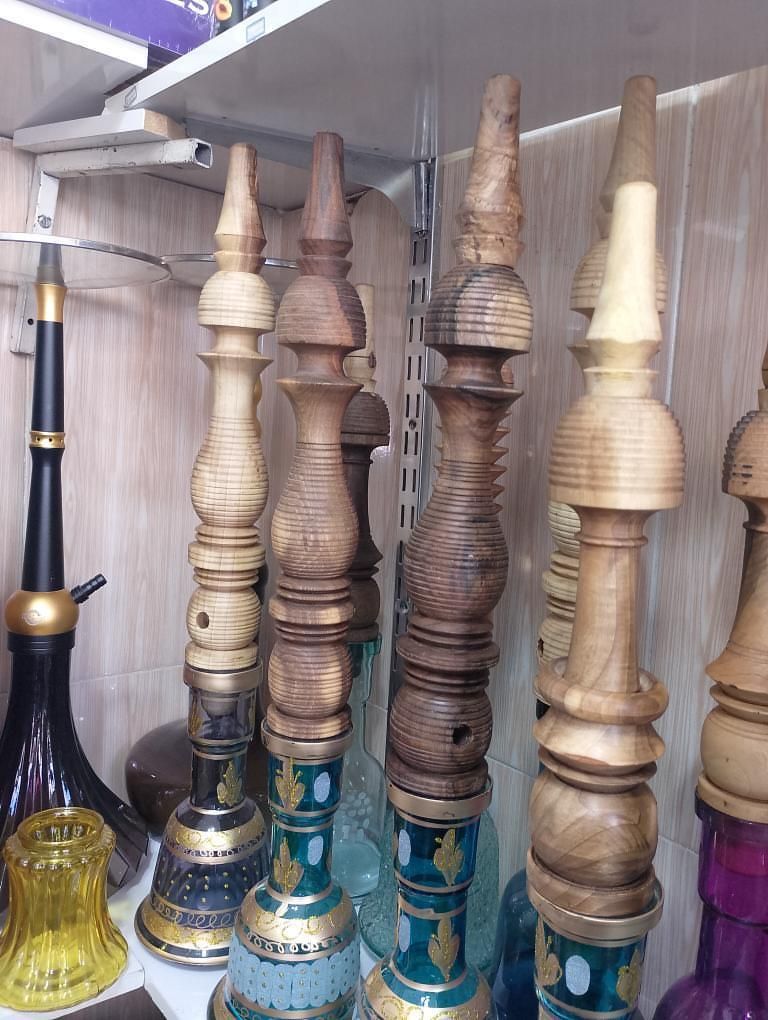 فروش تنه چوبی قلیان|زیورآلات و اکسسوری|مهاباد (آذربایجان غربی), |دیوار