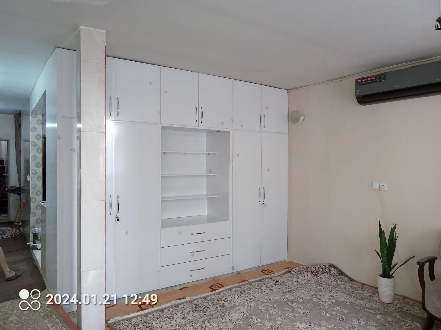 کمد دیواری ملامینه کد ۹۸۵|جاکفشی، کمد، دراور|مشهد, آزادشهر|دیوار