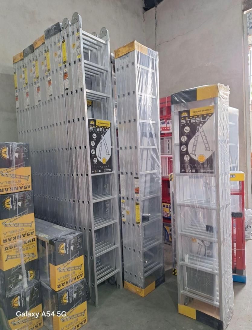 نردبان تاشو|ابزارآلات|اسلامشهر, شهرک واوان|دیوار